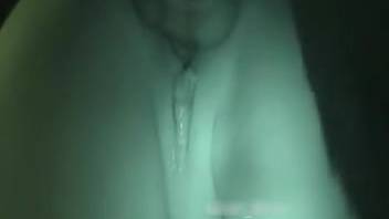Amateur naked woman intensely penetrated by the dog in a steamy homemade scene